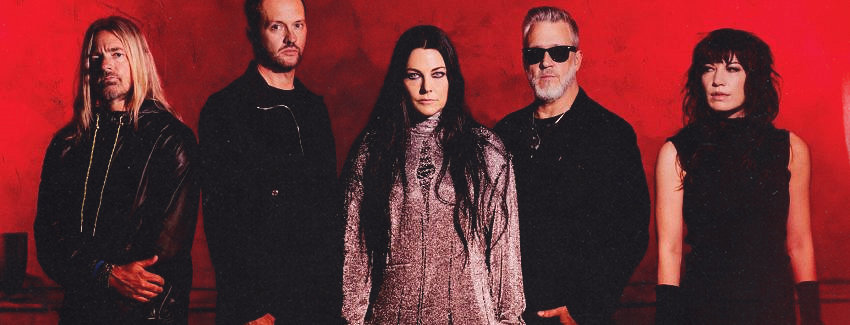 Evanescence Featured on the Cover of Rock Sound Magazine